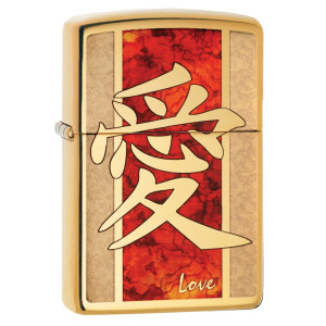 Зажигалка Zippo (Зиппо) Chinese Love 28953