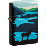 Зажигалка Zippo (Зиппо) Deer Landscape 49483