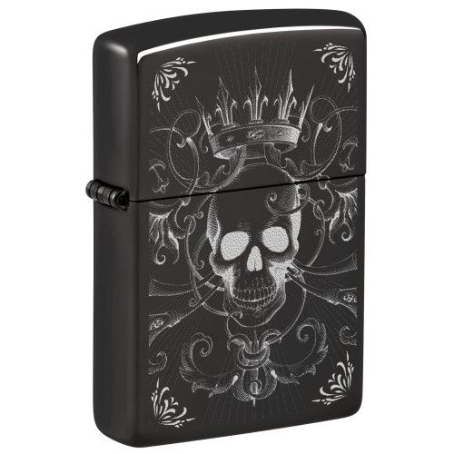 Запальничка Zippo (Зіппо) Royal Skull Design 46699