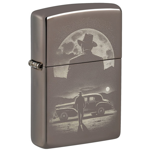 Запальничка Zippo (Зіппо) Vintage Car and Man Design 46349
