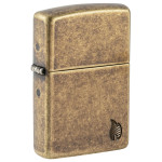 Запальничка Zippo (Зіппо) Armor® Antique Brass Flame Design 46400