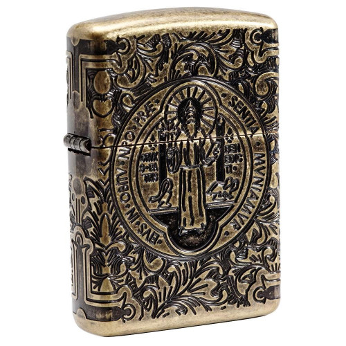 Запальничка Zippo (Зіппо) St Benedict Design Armor 29719