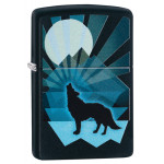 Зажигалка Zippo (Зиппо) Wolf And Moon 29864