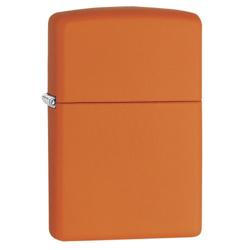 Запальничка Zippo (Зіппо) REGULAR ORANGE MATTE 231