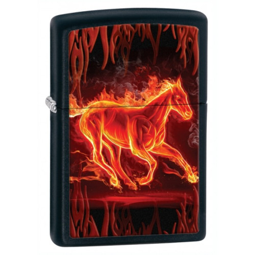 Запальничка Zippo (Зіппо) HORSE FLAMING 28304