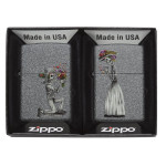Запальничка Zippo (Зіппо) Day of Dead Skulls Set 28987