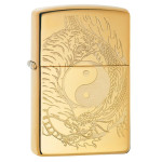 Зажигалка  Zippo (Зиппо) Tiger and Dragon Design 49024