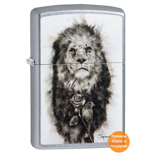 Запальничка Zippo (Зіппо) SPAZUK Lion 49088