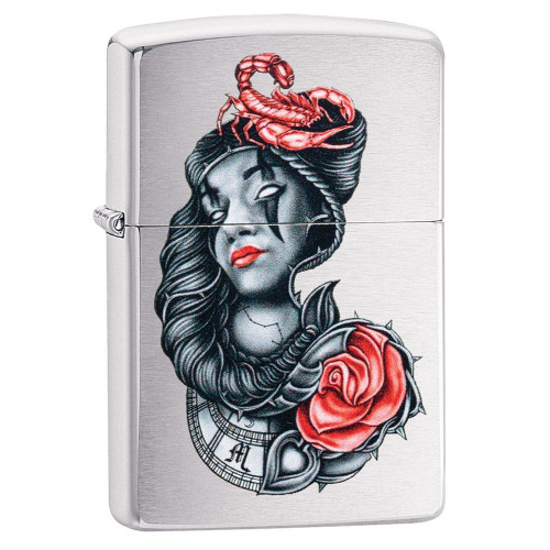 Запальничка Zippo (Зіппо) Stylized Tattoo Design 49112