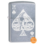 Запальничка Zippo (Зіппо) Ace of Spades Goth 49113