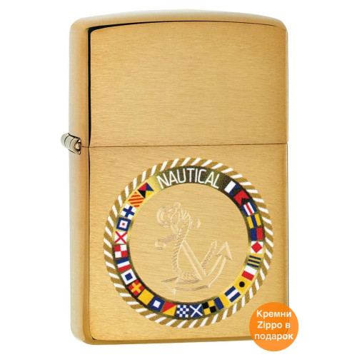 Запальничка Zippo (Зіппо) Nautical Flags Design 49128