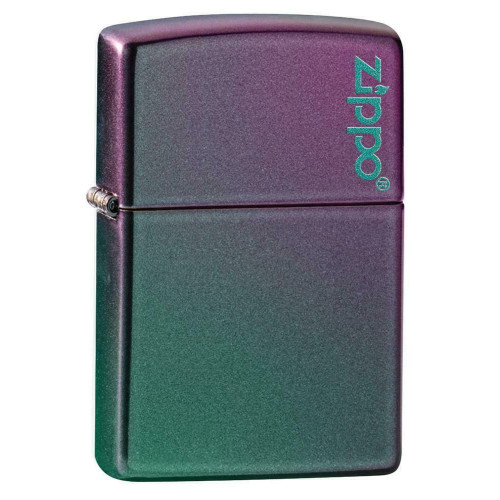 Зажигалка  Zippo (Зиппо) Reg Iridescent Matte Logo 49146ZL