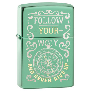 Запальничка Zippo (Зіппо) Follow Your Way Design 49161