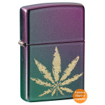 Зажигалка  Zippo (Зиппо) Cannabis Design 49185