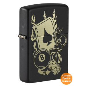 Запальничка Zippo (Зіппо) Gambling Design 49257