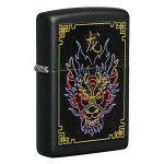 Запальничка Zippo ( Зіппо) 218 Neon Dragon Design 49396