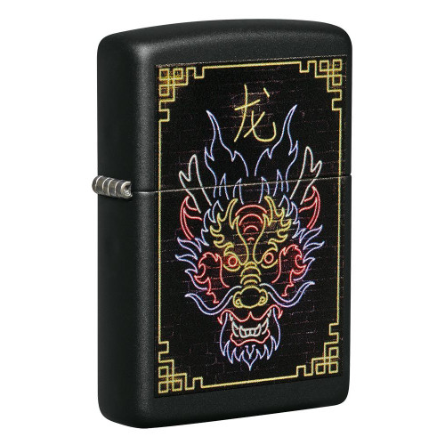 Запальничка Zippo ( Зіппо) 218 Neon Dragon Design 49396