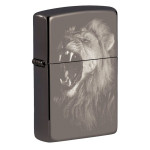 Зажигалка  Zippo (Зиппо) Fierce Lion Design 49433