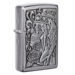 Зажигалка Zippo (Зиппо) 207 Skull And Angel Emblem 49442