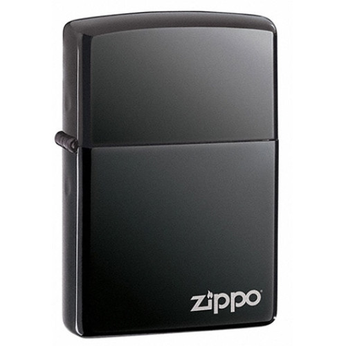 Зажигалка Zippo (Зиппо) BLACK ICE w/ZIPPO LOGO 150 ZL