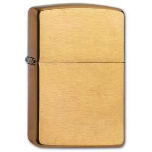 Запальничка Zippo (Зіппо) BRUSHED BRASS ARMOR 168