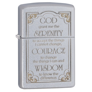 Запальничка Zippo (Зіппо) SERENITY PRAYER 28458