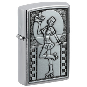 Зажигалка Zippo (Зиппо) Roller Waitress 48904