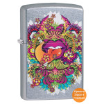 Зажигалка  Zippo (Зиппо) Psychedelic Lips 49110