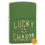 Зажигалка  Zippo (Зиппо) Lucky Charm Design 49138