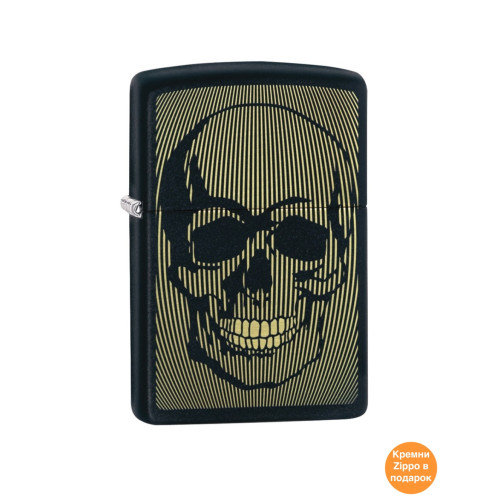Зажигалка Zippo (Зиппо) Skull Design 49216
