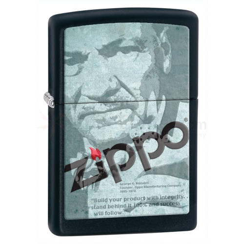 Запальничка Zippo (Зіппо) DEPOT ZIPPO LOGO 28300