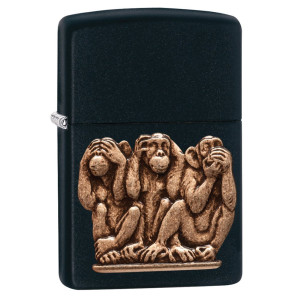 Зажигалка Zippo (Зиппо) Three Monkeys 29409