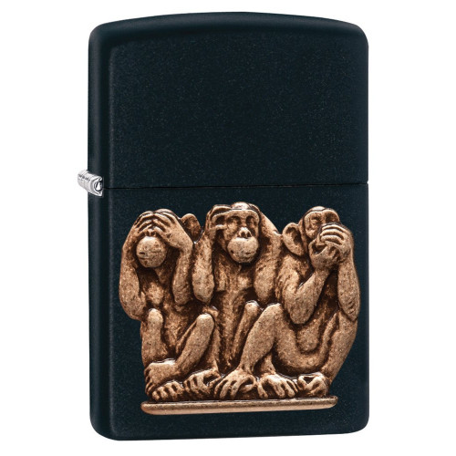 Запальничка Zippo (Зіппо) Three Monkeys 29409