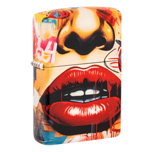 Зажигалка Zippo (Зиппо) Street Art Face Design 46257