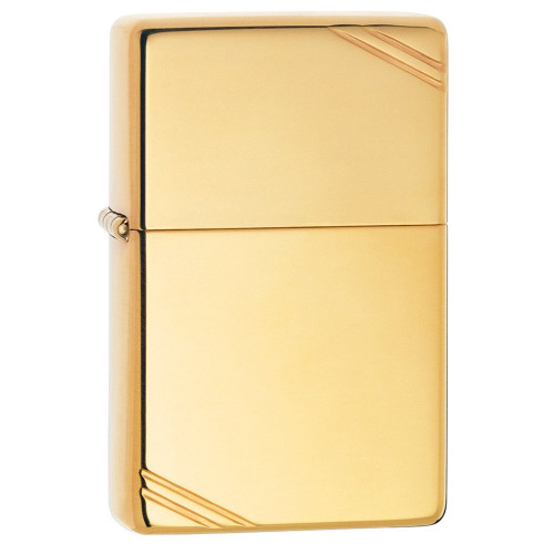 Зажигалка Zippo (Зиппо) VINTAGE 1937 HIGH POLISH BRASS 270