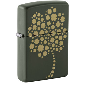 Запальничка Zippo (Зіппо) Four Leaf Clover Design 48501