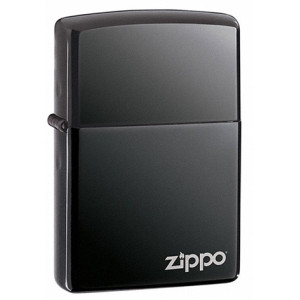 Запальничка Zippo (Зіппо) BLACK ICE w/ZIPPO LOGO 150 ZL