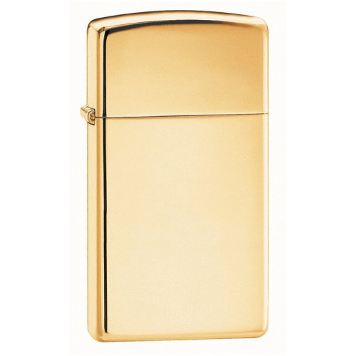 Запальничка Zippo (Зіппо) вузька HIGH POLISH BRASS 1654 B