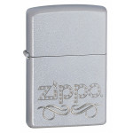 Запальничка Zippo (Зіппо) SCROLL SATIN CHROME 24335