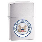 Зажигалка Zippo (Зиппо) U.S. SEAL HIGH BRUSHED CHROME 24347
