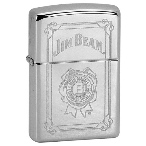 Запальничка Zippo (Зіппо) + Фляга JIM BEAM 28414