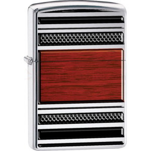 Запальничка Zippo (Зіппо) Steel And Wood 28676
