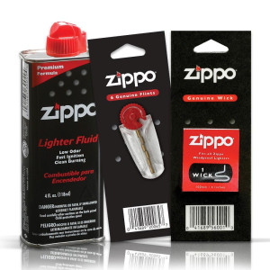 Набор Zippo (Зиппо) из Топливо 125 ml + Кремень + Фитиль