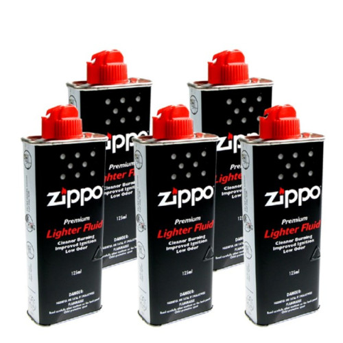 Набор из 5 Топливо Zippo (Зиппо) 125 ml