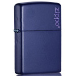 Зажигалка Zippo (Зиппо) NAVY MATTE w/ZIPPO LOGO 239ZL