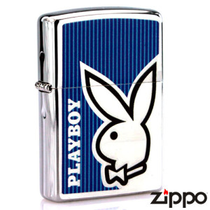 Запальничка Zippo (Зіппо) PLAYBOY BUNNY BLUE 28261