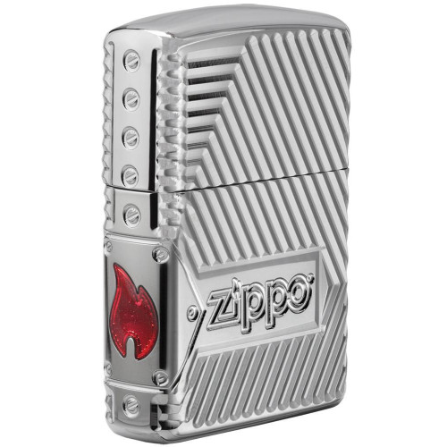 Зажигалка Zippo (Зиппо) Bolts Design Armor 29672
