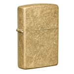Запальничка Zippo (Зіппо) Regular Tumbled Brass 49477