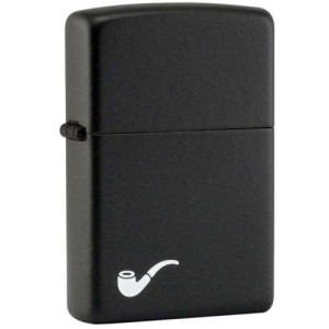 Запальничка Zippo (Зіппо) для трубки BLACK MATTE PIPE LIGHTER 218PL