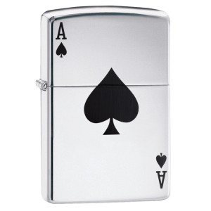 Запальничка Zippo (Зіппо) LUCKY ACE 24011